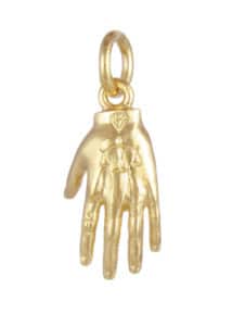 Hand Mystery Pendant Gold