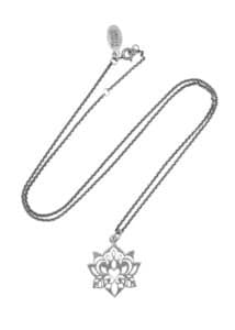 Lotus Necklace Silver
