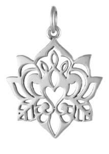 Lotus Pendant Silver