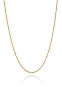 Trace Chain Necklace Gold