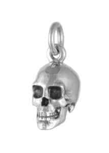 Large Skull Pendant Silver