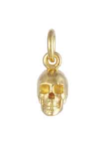 Small Skull Pendant Gold