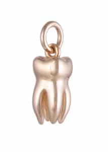 Tooth Pendant Rose Gold