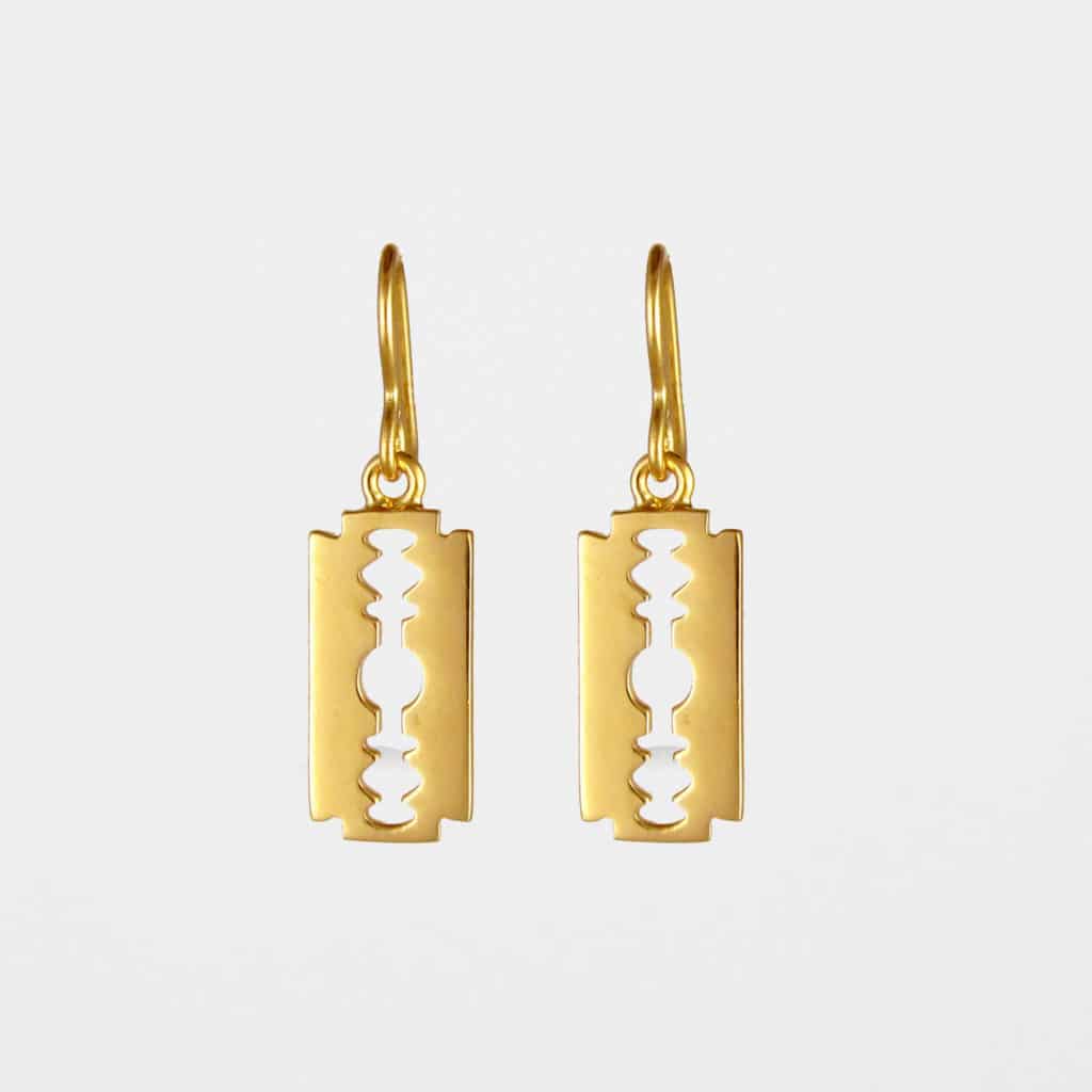 14K Gold Round Diamond Stud Earrings