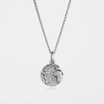 Earth Necklace Silver
