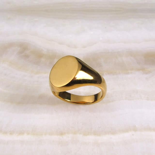 SQ-BANNER-RING-FEB-20 Small Feather Necklace Gold Vermeil